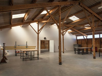 image of a woodcutting studio