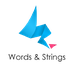 Words and Strings Logo