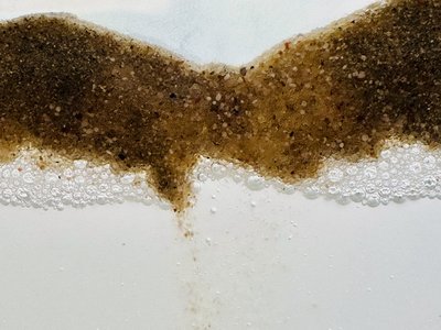 sand with water