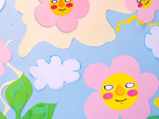 colorful cutouts