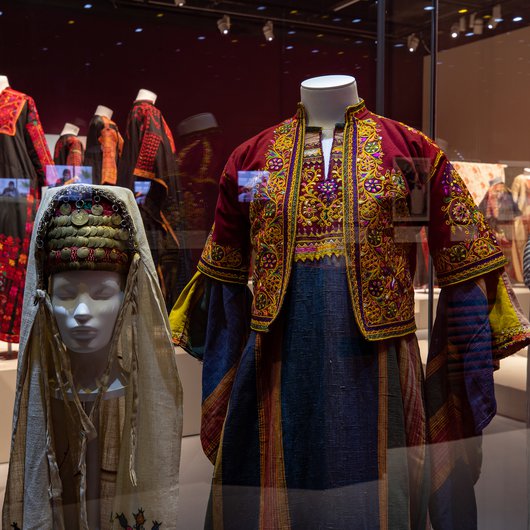 Traditional Palestinian wedding dress