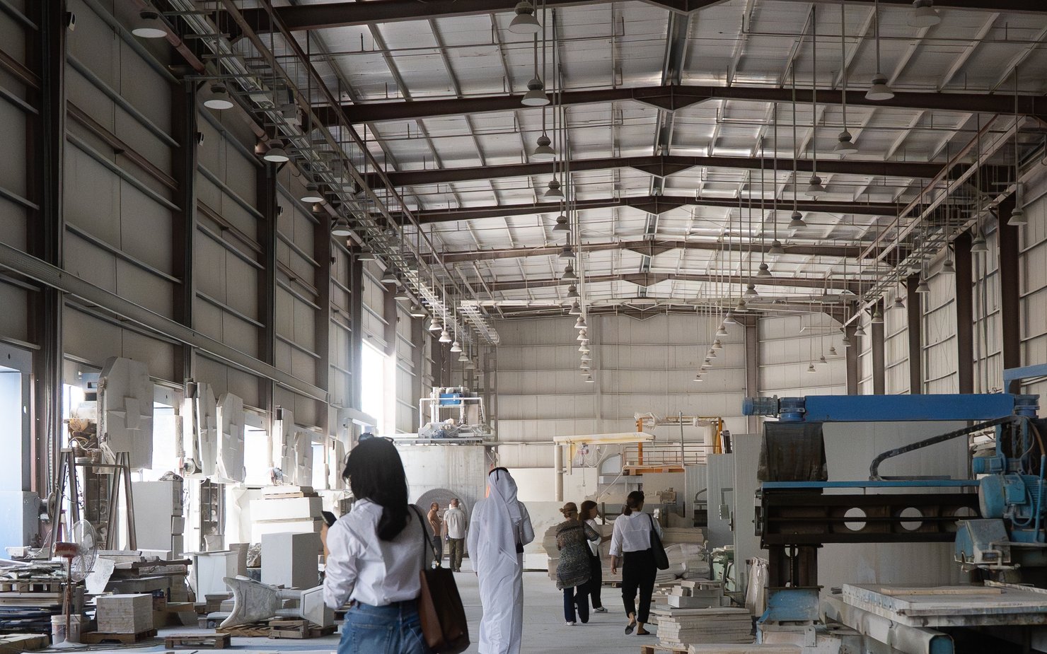 people in a factory