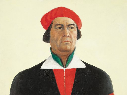 "Self-Portrait (Artist)" by Kazimir Malevich