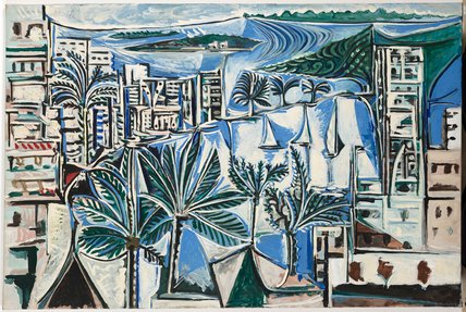 "The Bay at Cannes" by Pablo Picasso