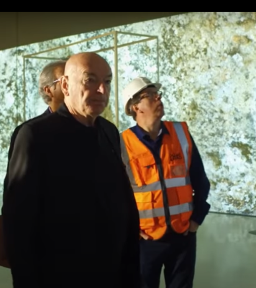 Jean Nouvel at the National Museum of Qatar