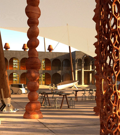 Qatar Preparatory School Render