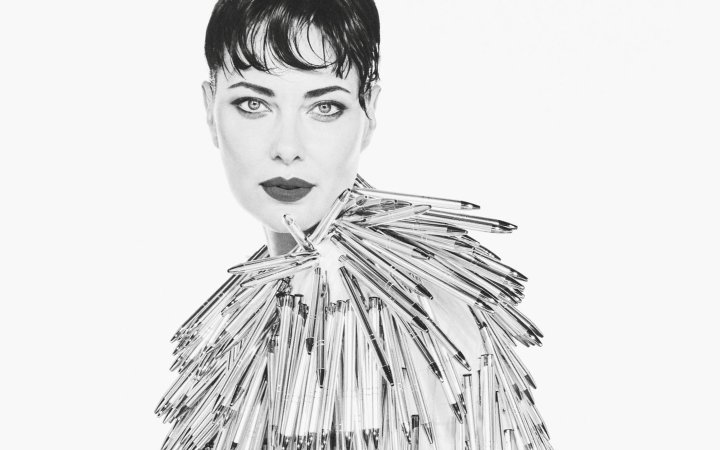 black and white fashion editorial