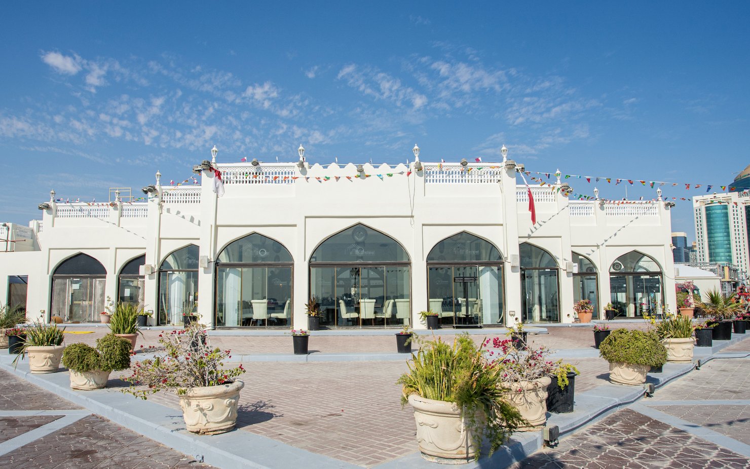 Exterior of Balhambar (Al Mourjan) Restaurant in Corniche