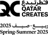 Qatar Creates Spring Summer 2025 logo b&w