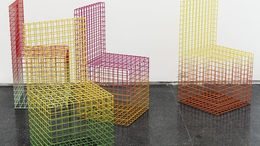 Virgil Abloh, Gradient Chair, 2019.